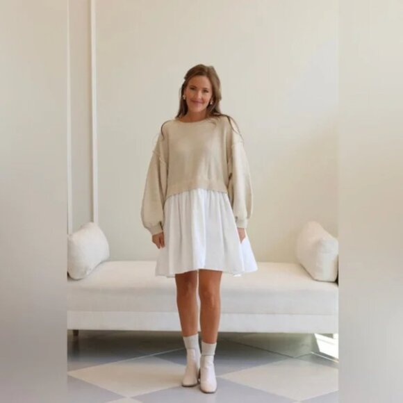 Promesa Isabella Fall Sweater Mini Dress - Picture 1 of 7